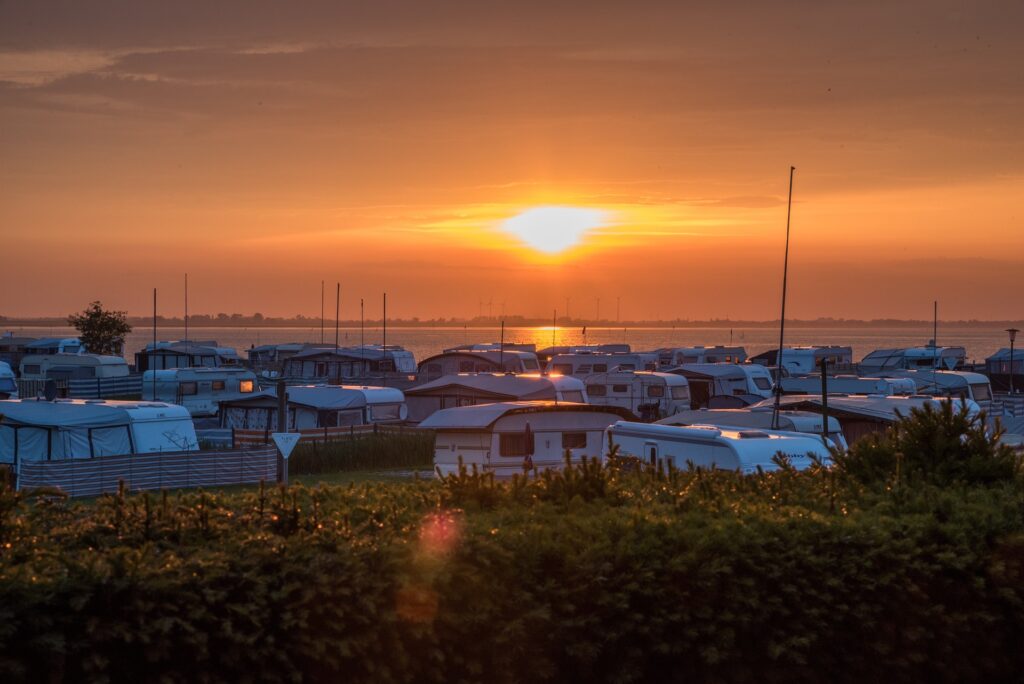 Camping am Meer