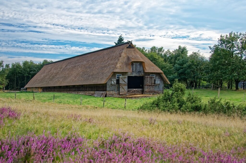 Lüneburger Heide Scheune