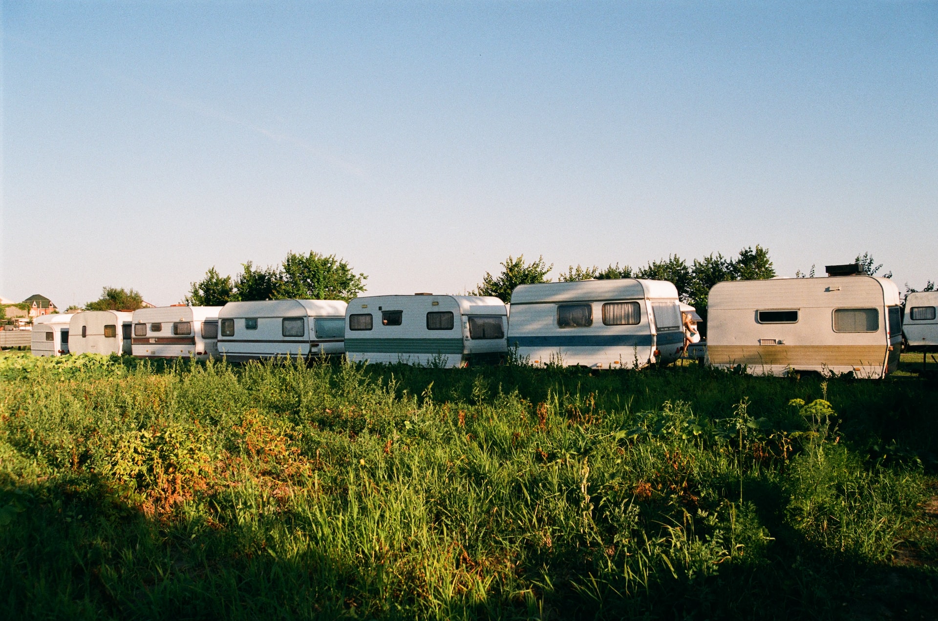 Wohnen auf dem Campingplatz