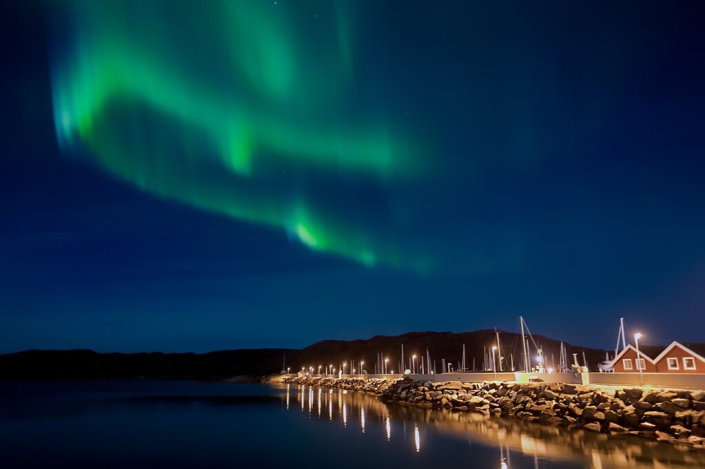 Wildcampen Norwegen Polarlichter