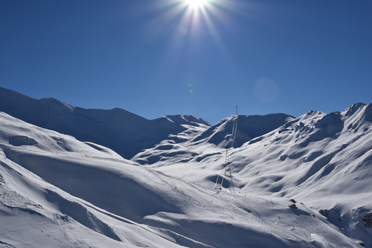 Wintercamping direkt an der Piste