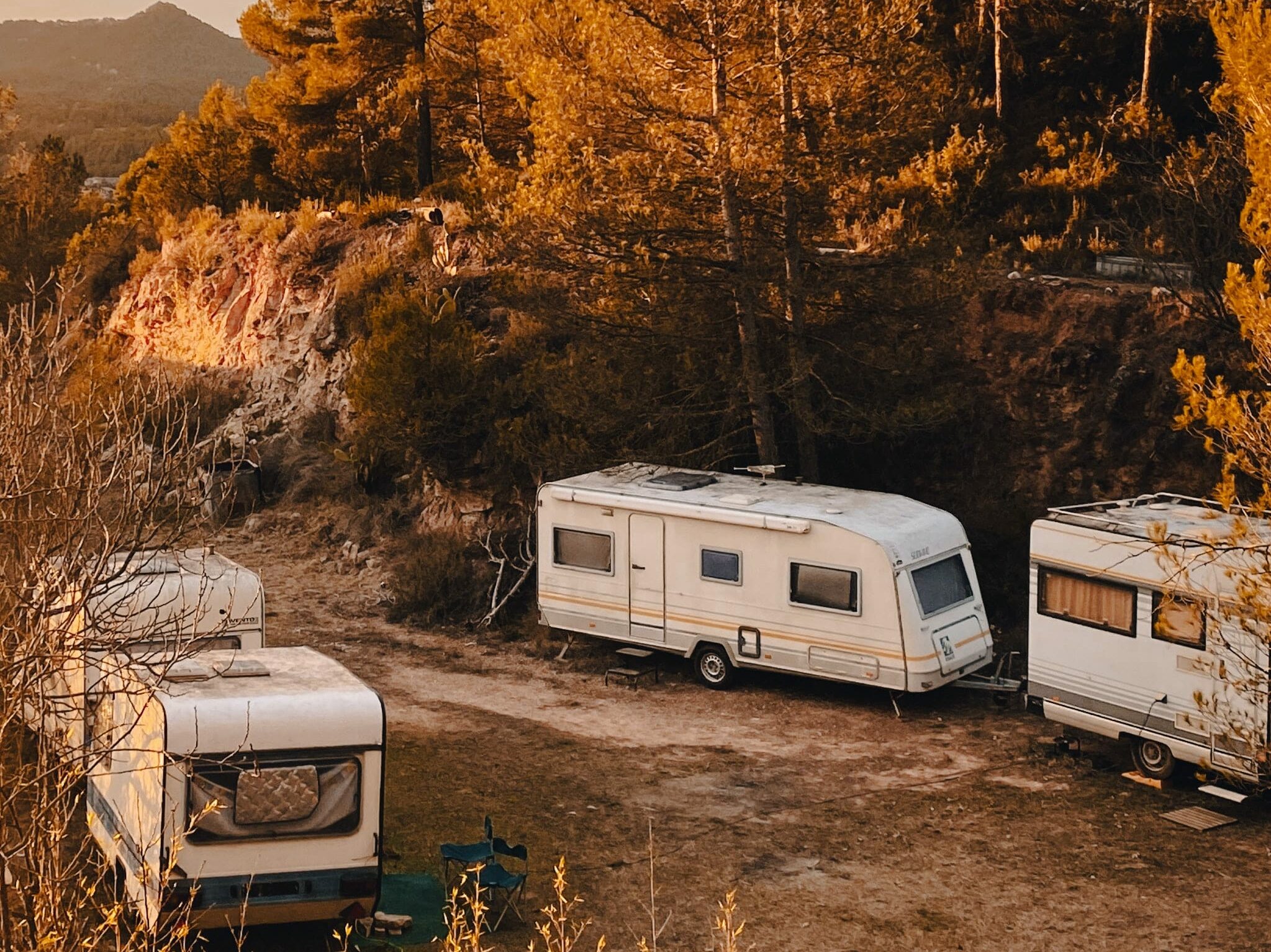 Solaranlage Wohnwagen 