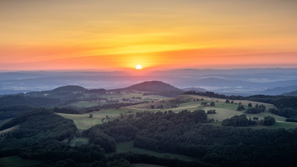 Ausblick Rhön