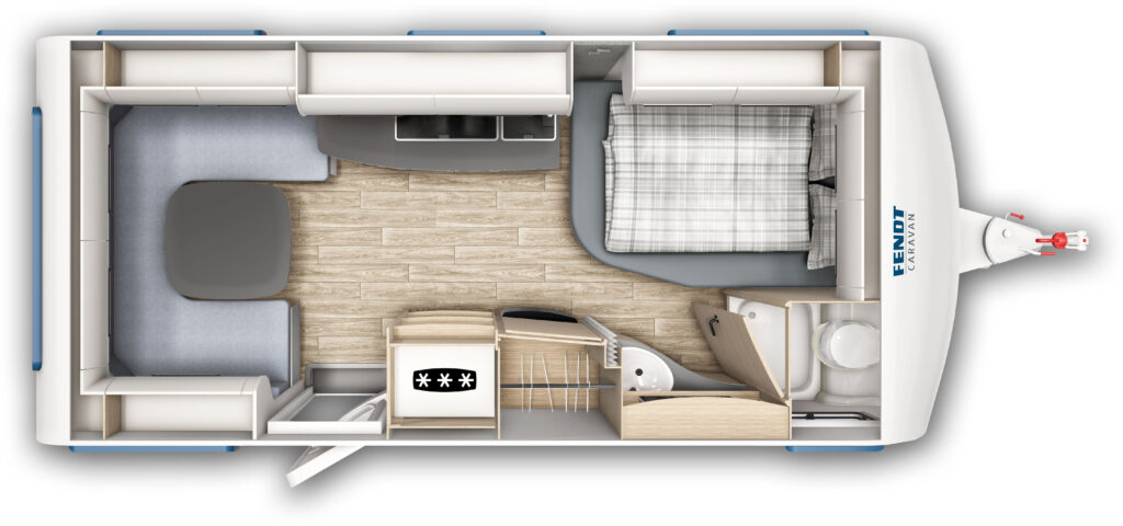 Fendt Apero 495 SFB Grundriss