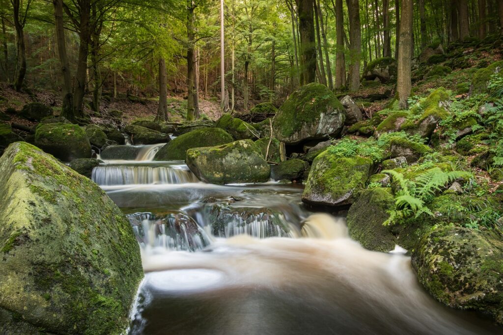 Campingplatz Prahljust Wasserfall