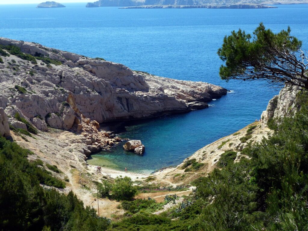 Campingplatz bei Marseille