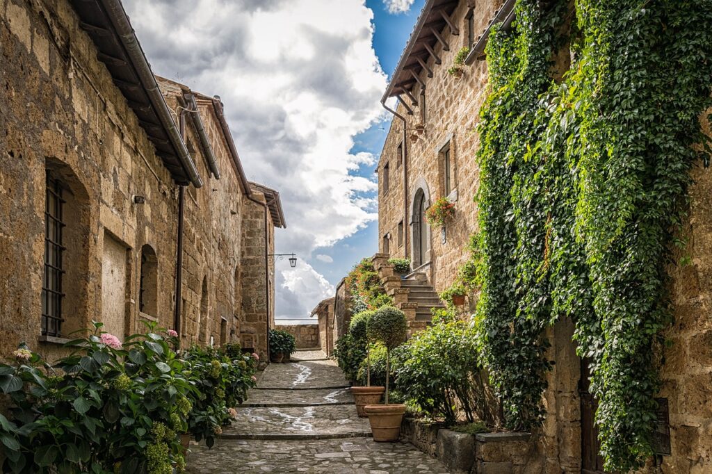 Italien Gasse Himmel