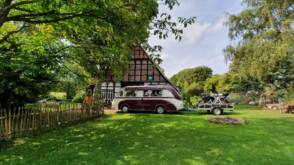 Camping auf Privatgrundstück